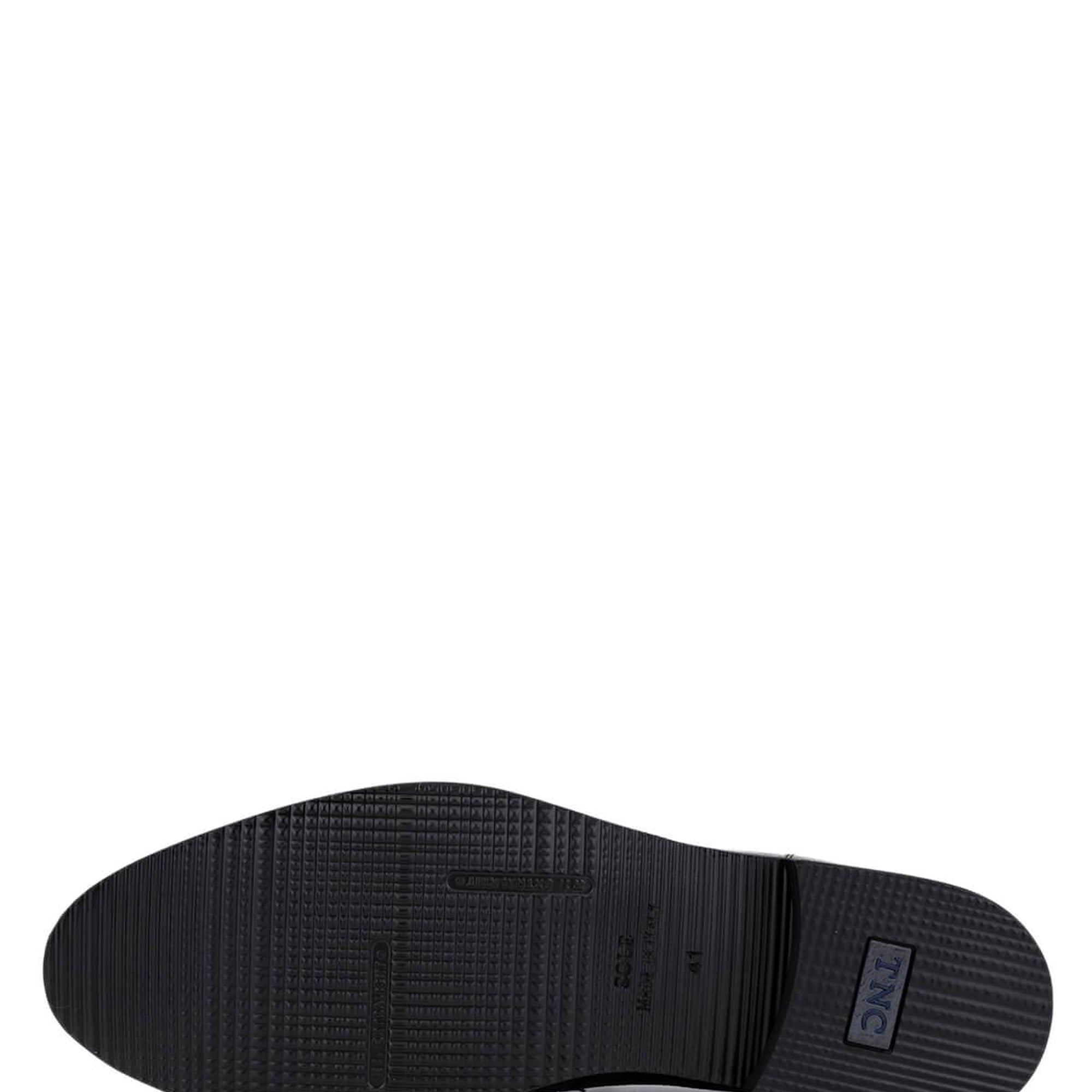 Tamer Tanca Erkek Hakiki Deri Siyah Klasik Ayakkabı