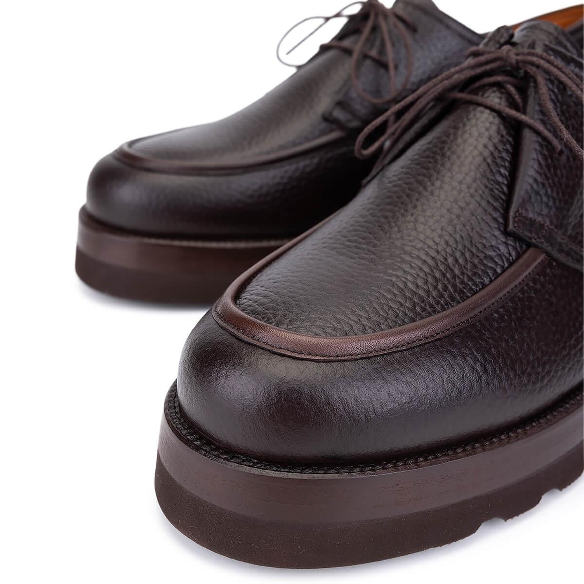 Tamer Tanca Erkek Hakiki Deri Kahverengi Casual Ayakkabı