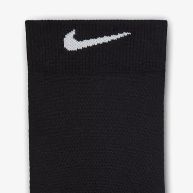  Nike Running Midweight Unisex Siyah Çorap