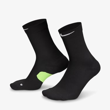  Nike Running Midweight Unisex Siyah Çorap