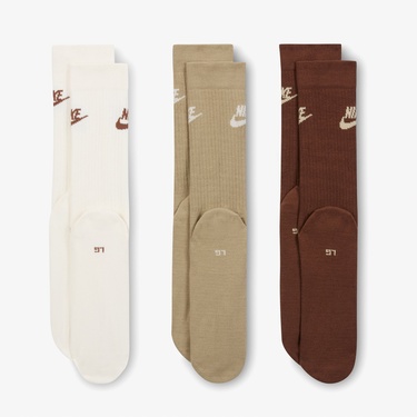  Nike Sportswear Everyday Essential 3' lü Unisex Renkli Çorap