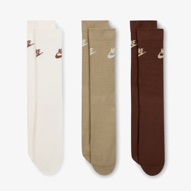  Nike Sportswear Everyday Essential 3' lü Unisex Renkli Çorap