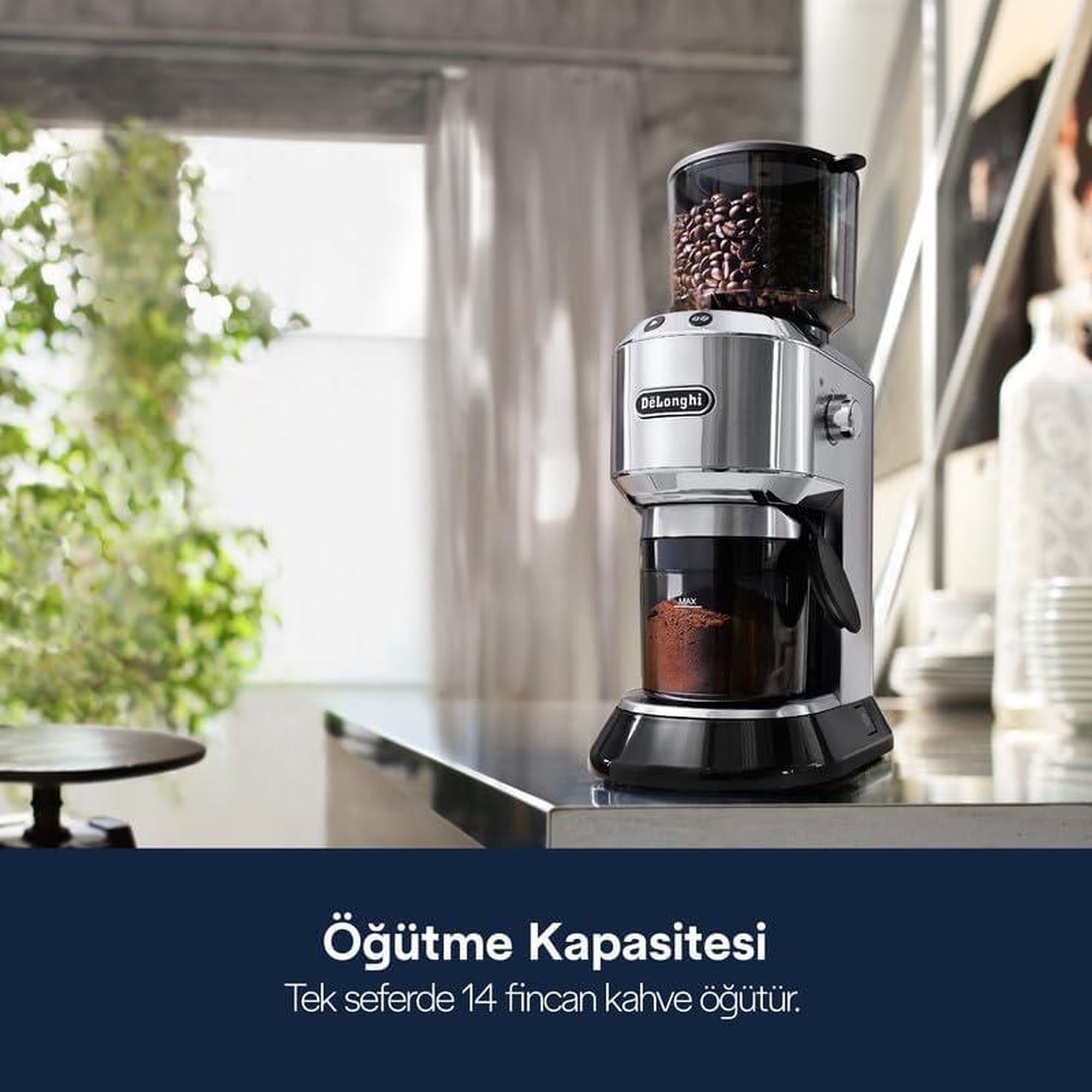 Delonghi Dedica, KG521.M Çekirdek Kahve Öğütücü
