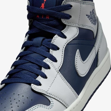  Jordan Air 1 Mid Erkek Mavi Spor Ayakkabı