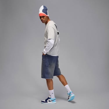  Jordan Air 1 Low Erkek Krem Rengi Spor Ayakkabı