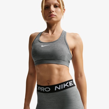  Nike Pro Dri-Fit 365 13 cm Kadın Gri Kısa Tayt
