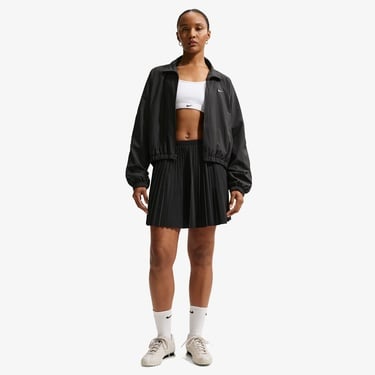  Nike Sportswear Classic Track Kadın Siyah Ceket