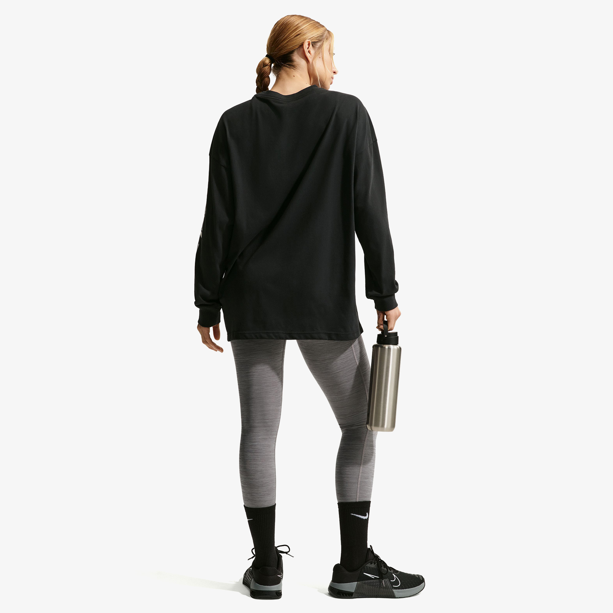 Nike Pro Dri-Fit 365 Kadın Gri Tayt