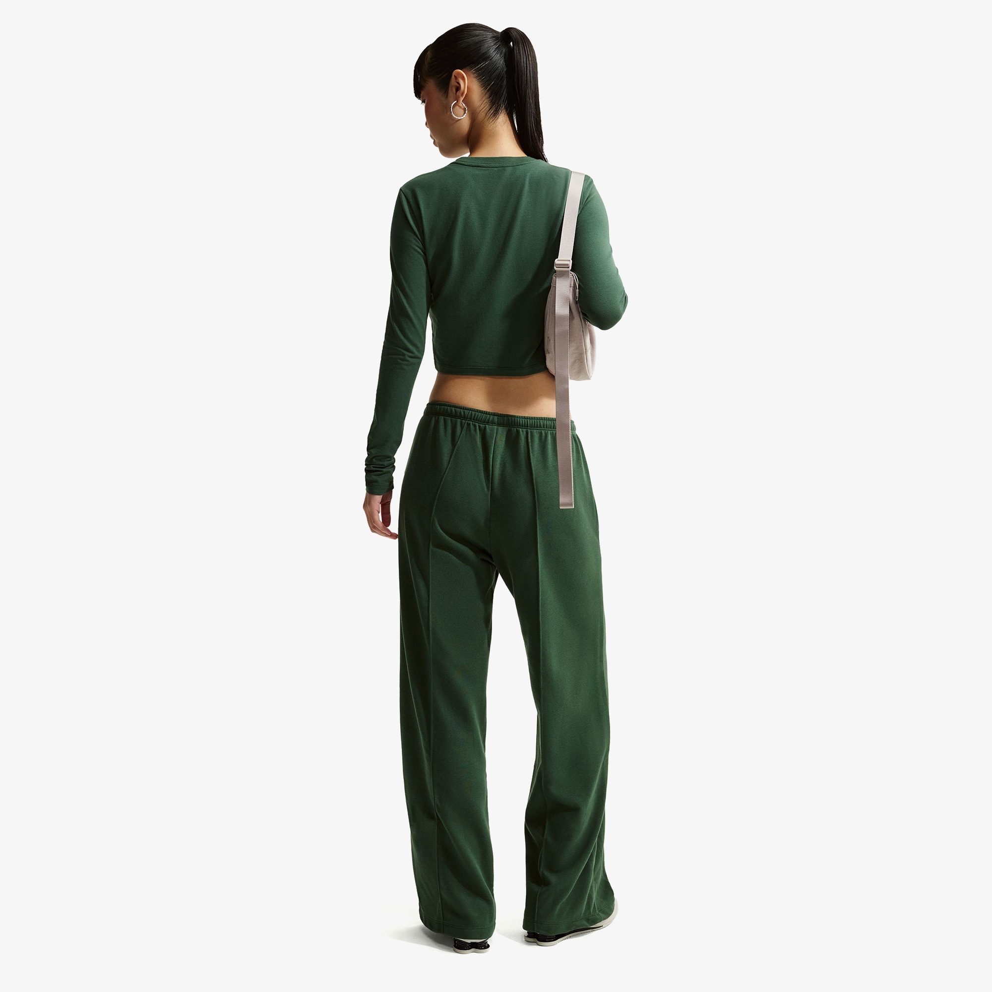 Nike Sportswear Chill Terry Kadın Yeşil Eşofman Altı