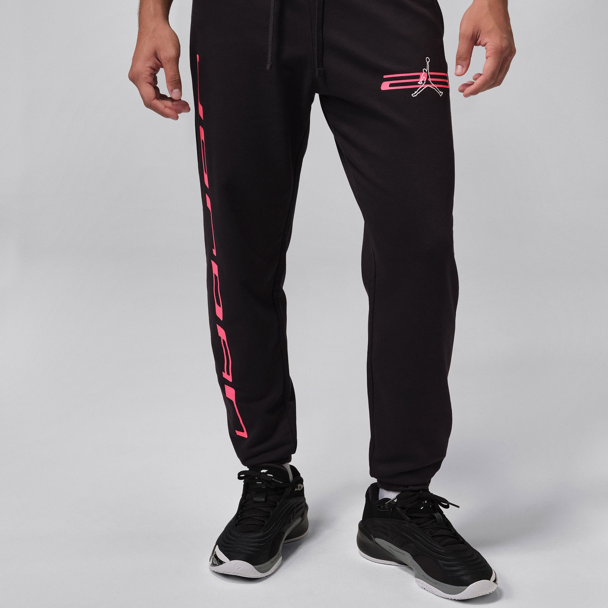 Jordan Dri-Fit Sport Crossover Fleece Erkek Siyah Eşofman Altı