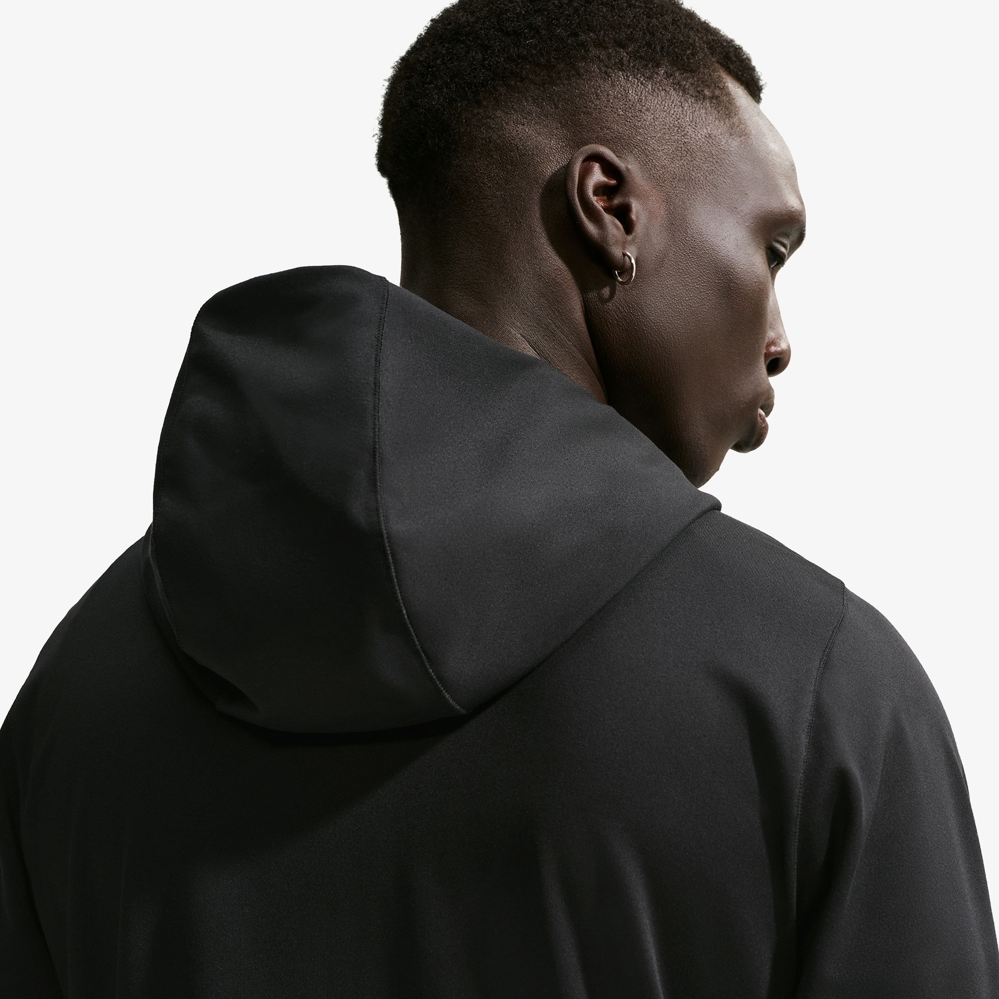 Nike Dri-Fit Primary Nano Erkek Siyah Hoodie