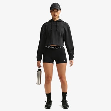  Nike Pro Dri-Fit 365 8 cm Kadın Siyah Kısa Tayt
