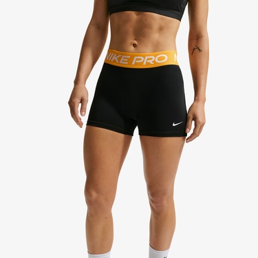  Nike Pro Dri-Fit 365 8 cm Kadın Siyah Kısa Tayt