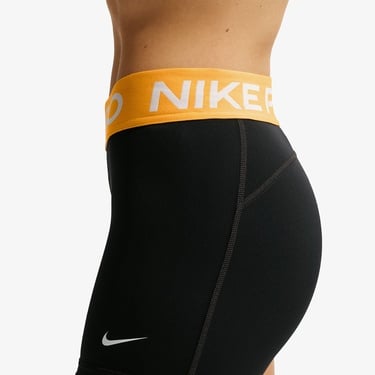  Nike Pro Dri-Fit 365 8 cm Kadın Siyah Kısa Tayt