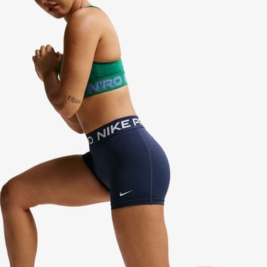  Nike Pro Dri-Fit 365 8 cm Kadın Lacivert Kısa Tayt
