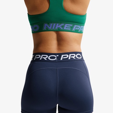  Nike Pro Dri-Fit 365 8 cm Kadın Lacivert Kısa Tayt