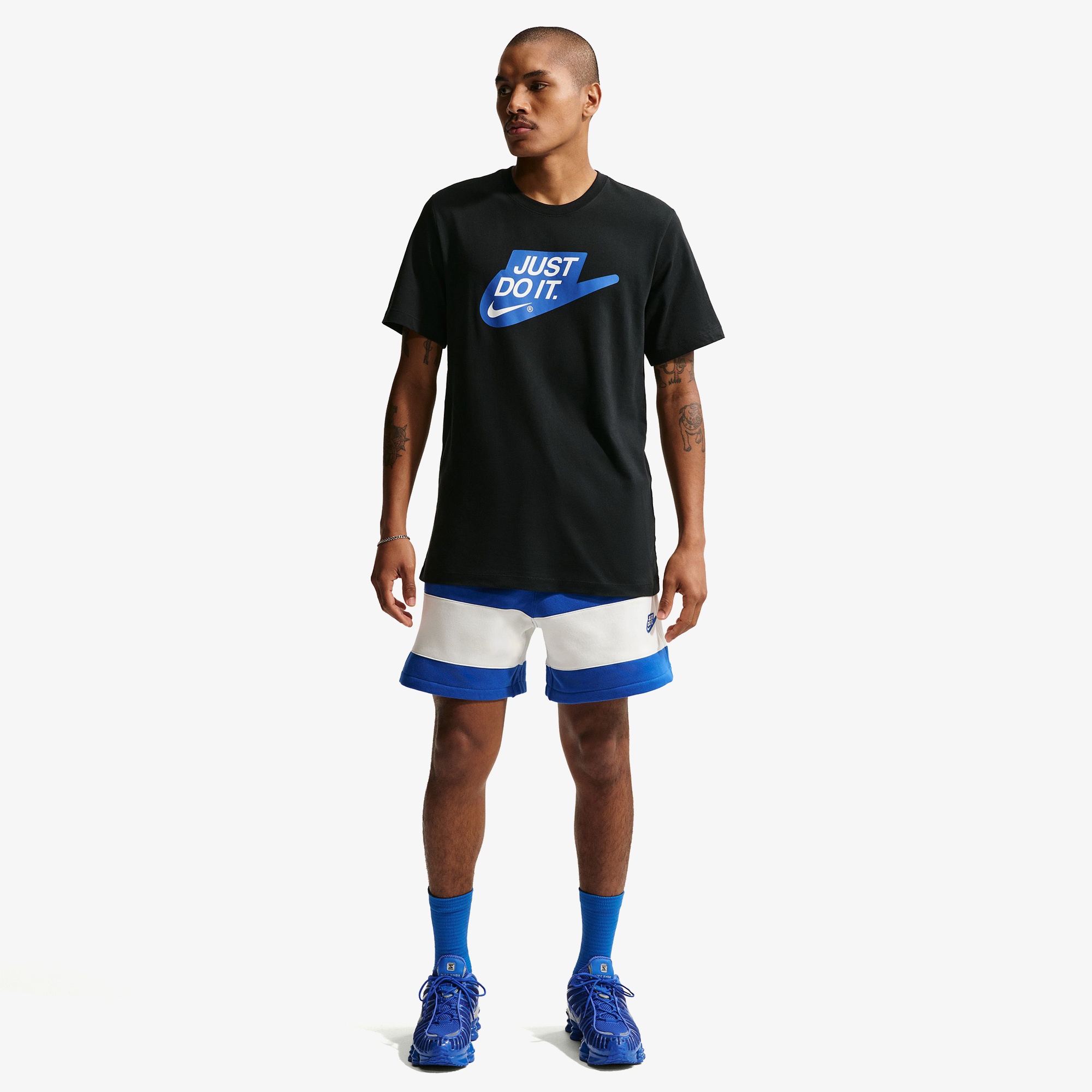 Nike Sportswear Just Do It Erkek Siyah T-Shirt
