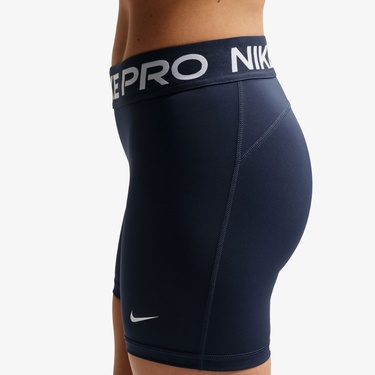  Nike Pro Dri-Fit 365 13 cm Kadın Lacivert Kısa Tayt