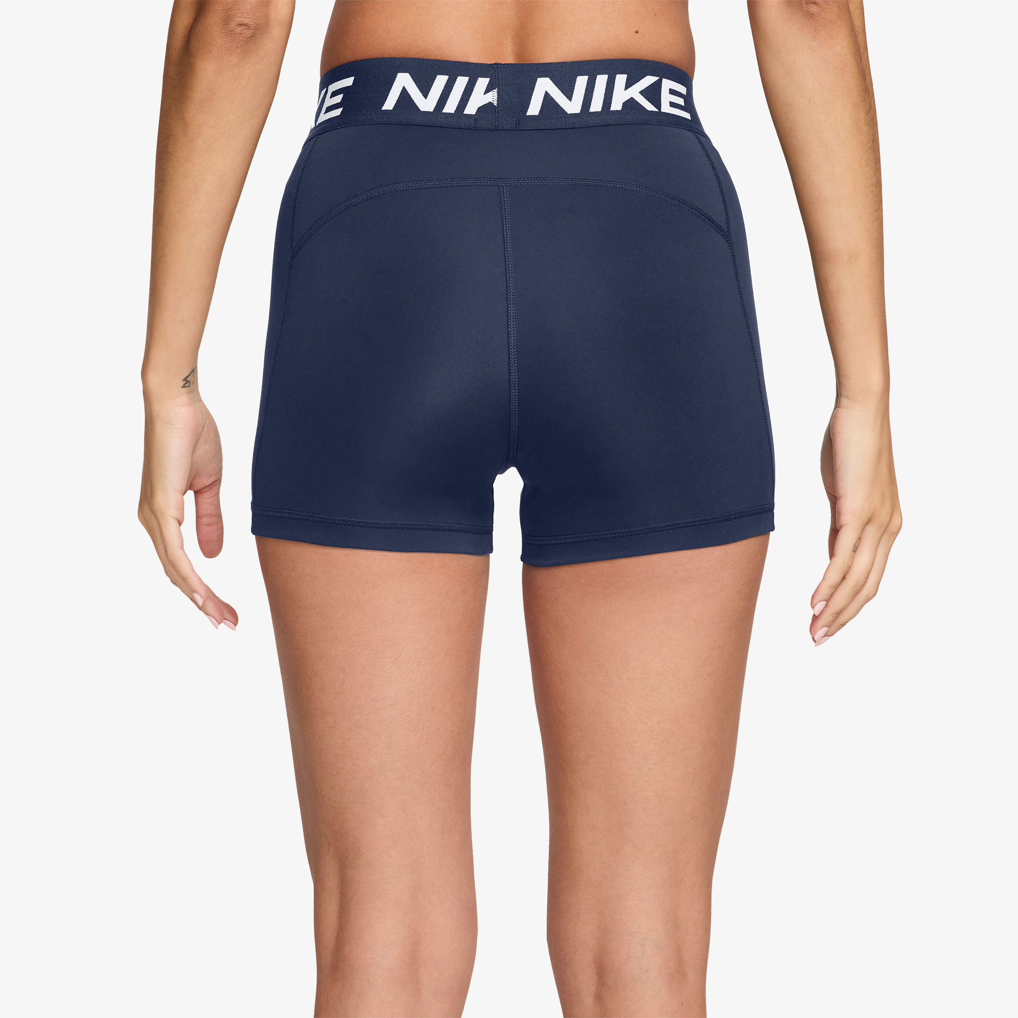 Nike Pro Dri-Fit 365 13 cm Kadın Lacivert Kısa Tayt