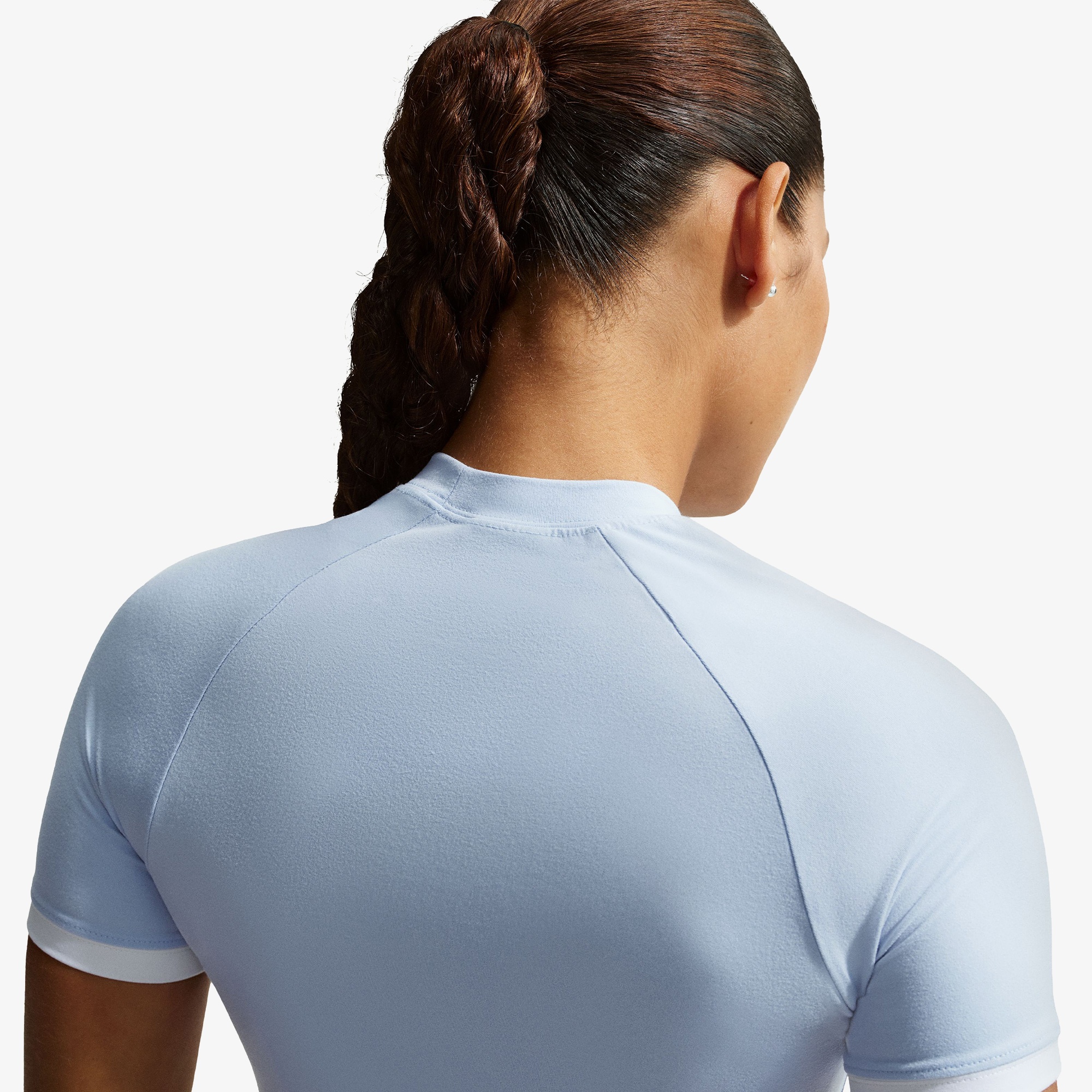 Nike Sportswear Fitted Kadın Mavi T-Shirt