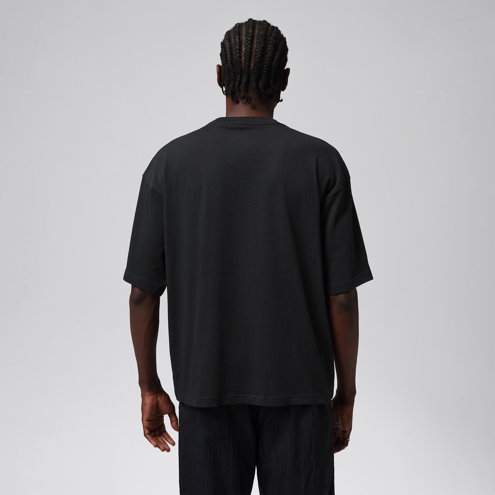 Jordan Flight Crew Erkek Siyah T-Shirt