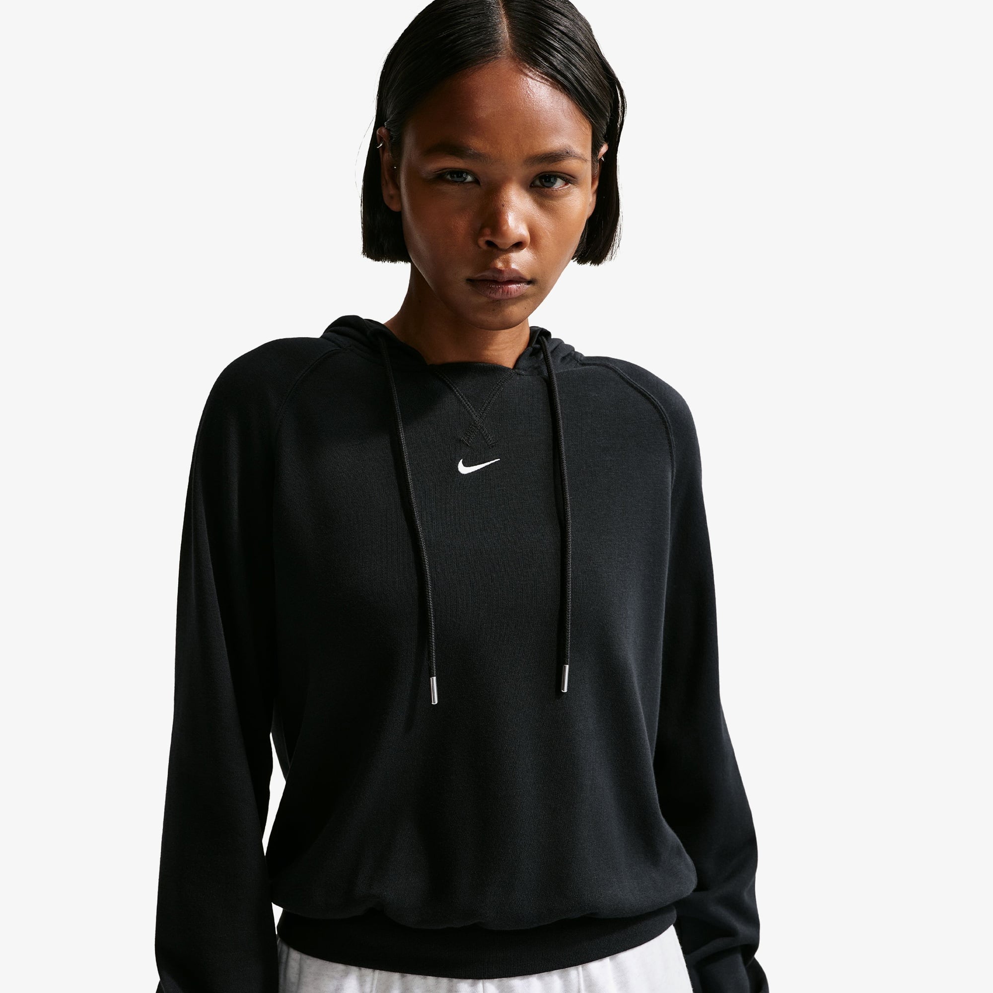 Nike Sportswear Chill Terry Kadın Siyah Sweatshirt