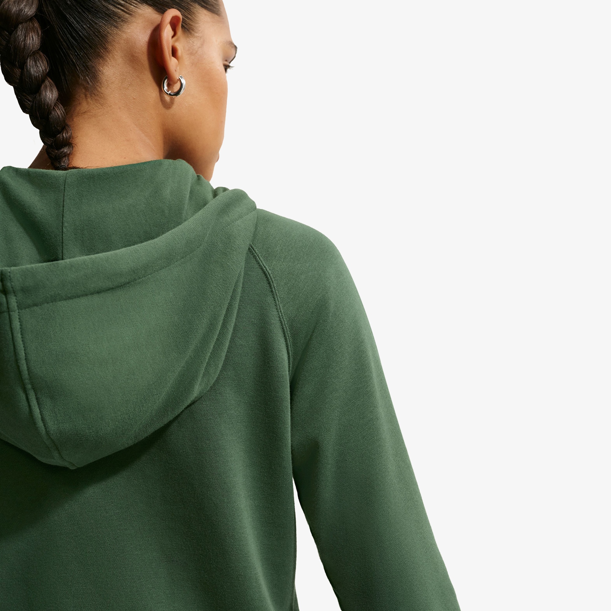 Nike Sportswear Chill Terry Kadın Yeşil Sweatshirt