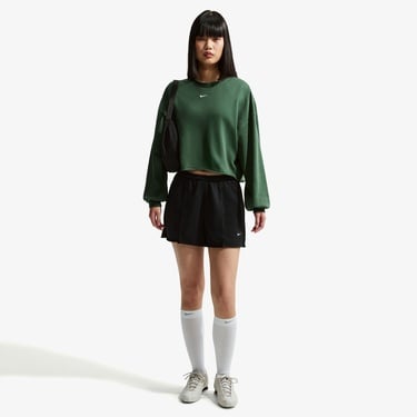  Nike Sportswear Chill Terry Kadın Yeşil Sweatshirt