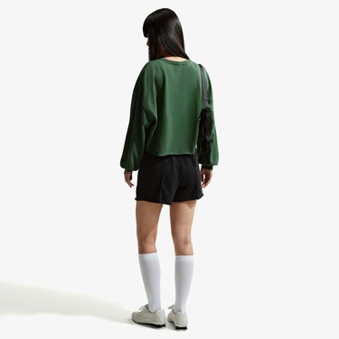  Nike Sportswear Chill Terry Kadın Yeşil Sweatshirt