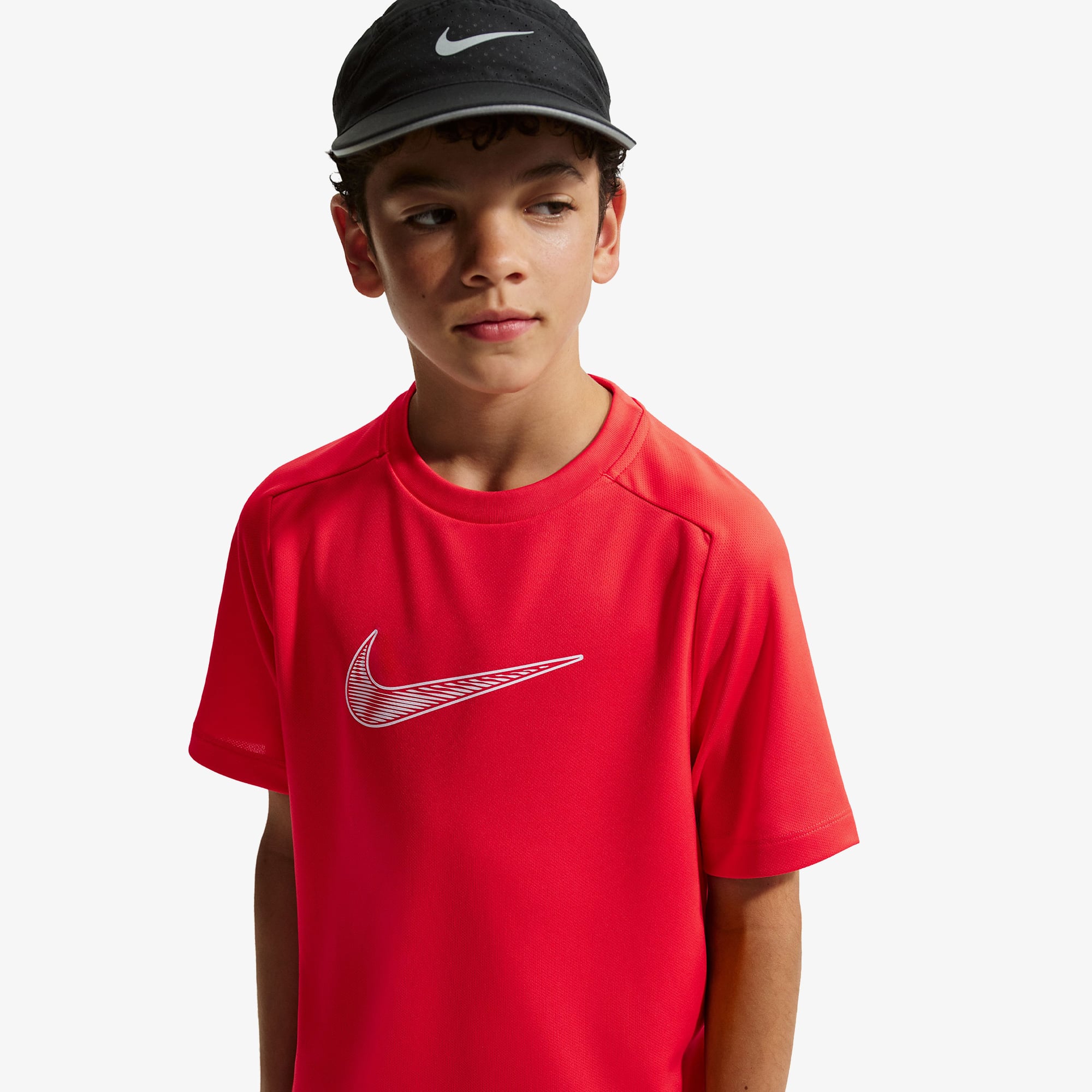 Nike Dri-Fit Multi Çocuk Kırmızı T-Shirt