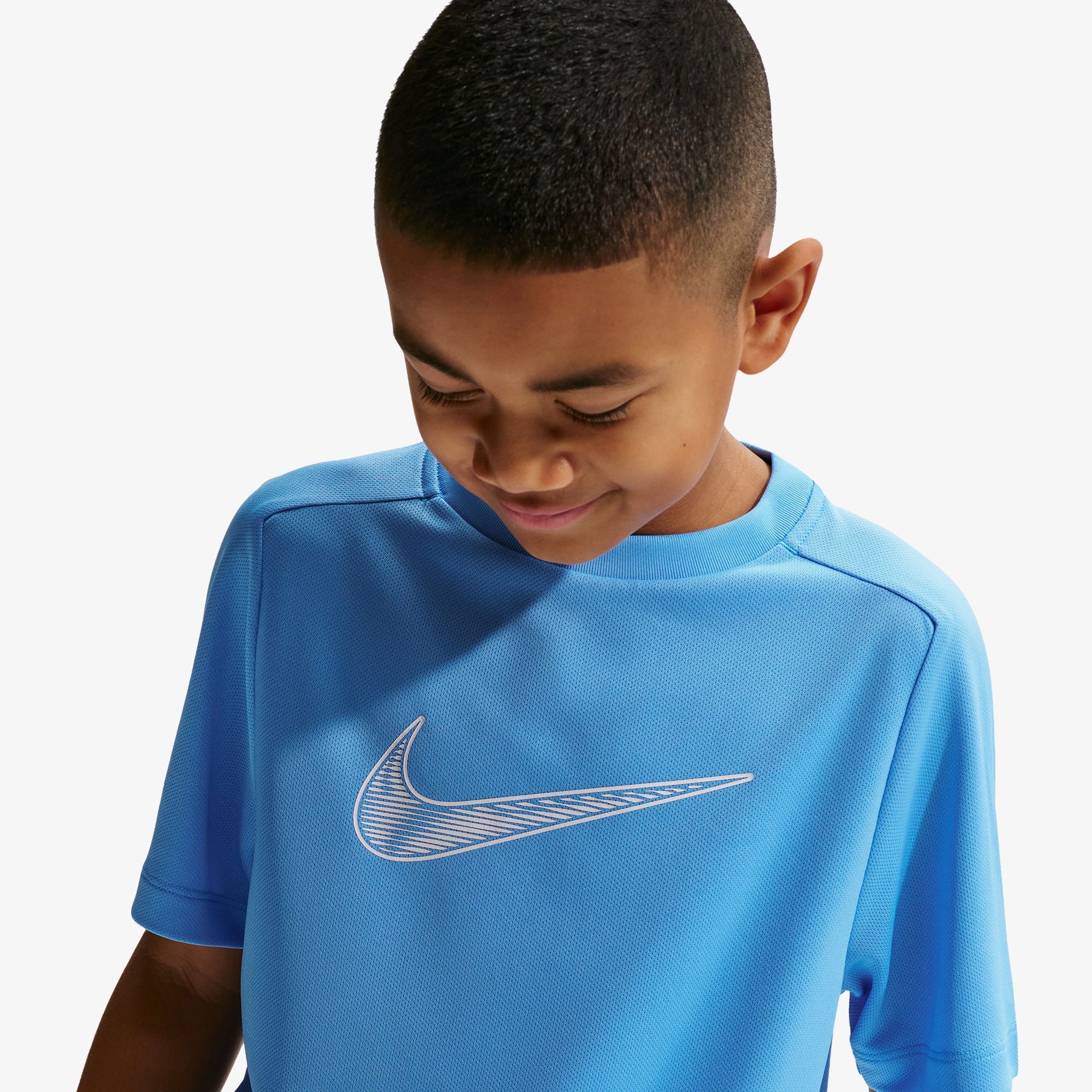 Nike Dri-Fit Multi Çocuk Mavi T-Shirt