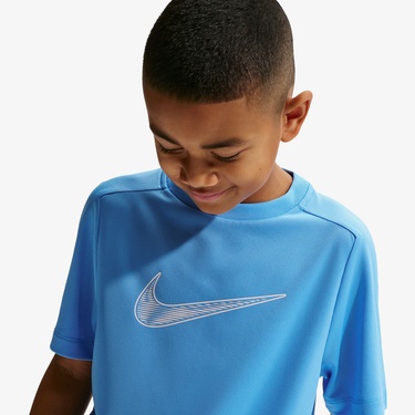  Nike Dri-Fit Multi Çocuk Mavi T-Shirt