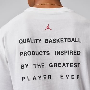  Jordan Flight Script Erkek Beyaz T-Shirt