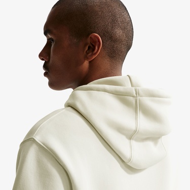  Nike Sportswear Club Erkek Krem Rengi Hoodie