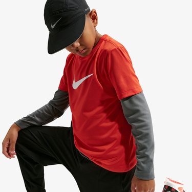  Nike Pro Dri-Fit Fleece Çocuk Siyah Eşofman Altı