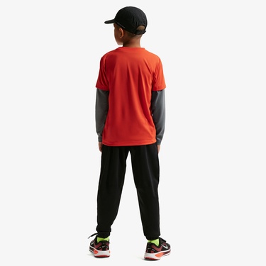  Nike Pro Dri-Fit Fleece Çocuk Siyah Eşofman Altı