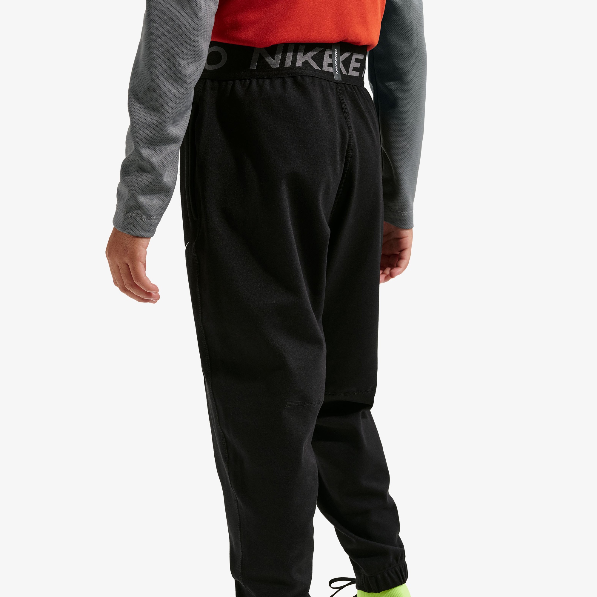 Nike Pro Dri-Fit Fleece Çocuk Siyah Eşofman Altı