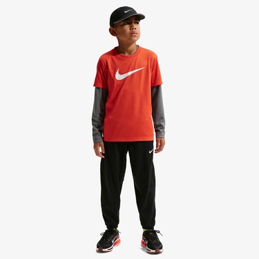  Nike Pro Dri-Fit Fleece Çocuk Siyah Eşofman Altı