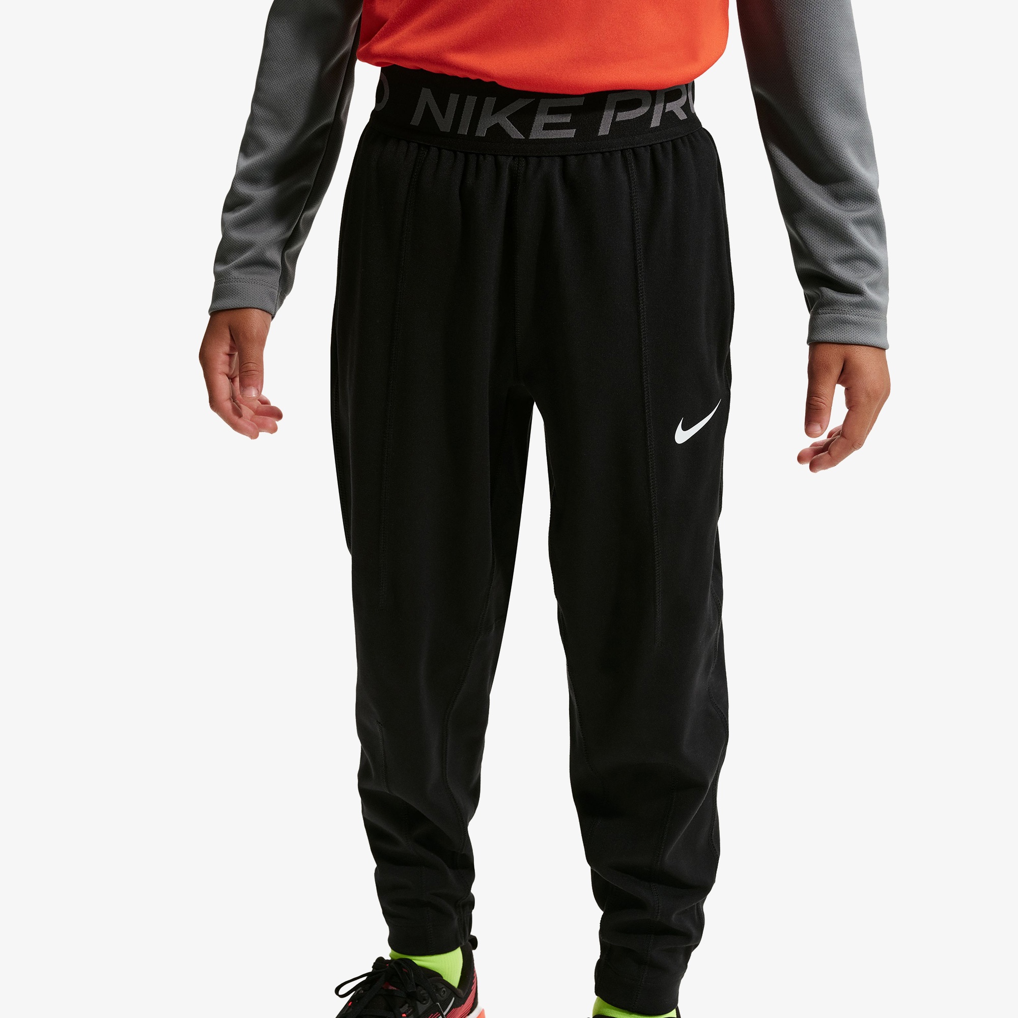 Nike Pro Dri-Fit Fleece Çocuk Siyah Eşofman Altı