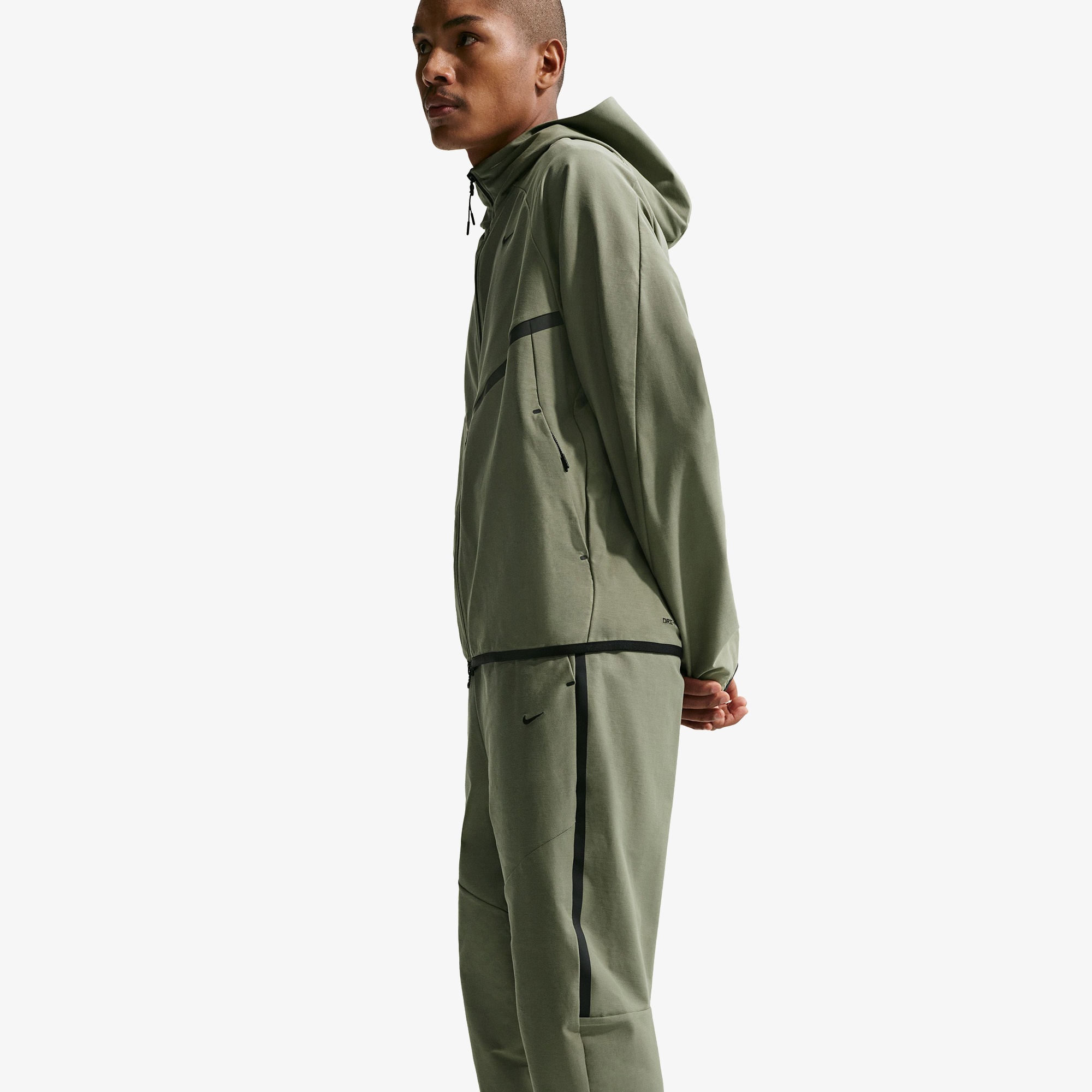 Nike Tech Shori Knit Erkek Yeşil Eşofman Altı