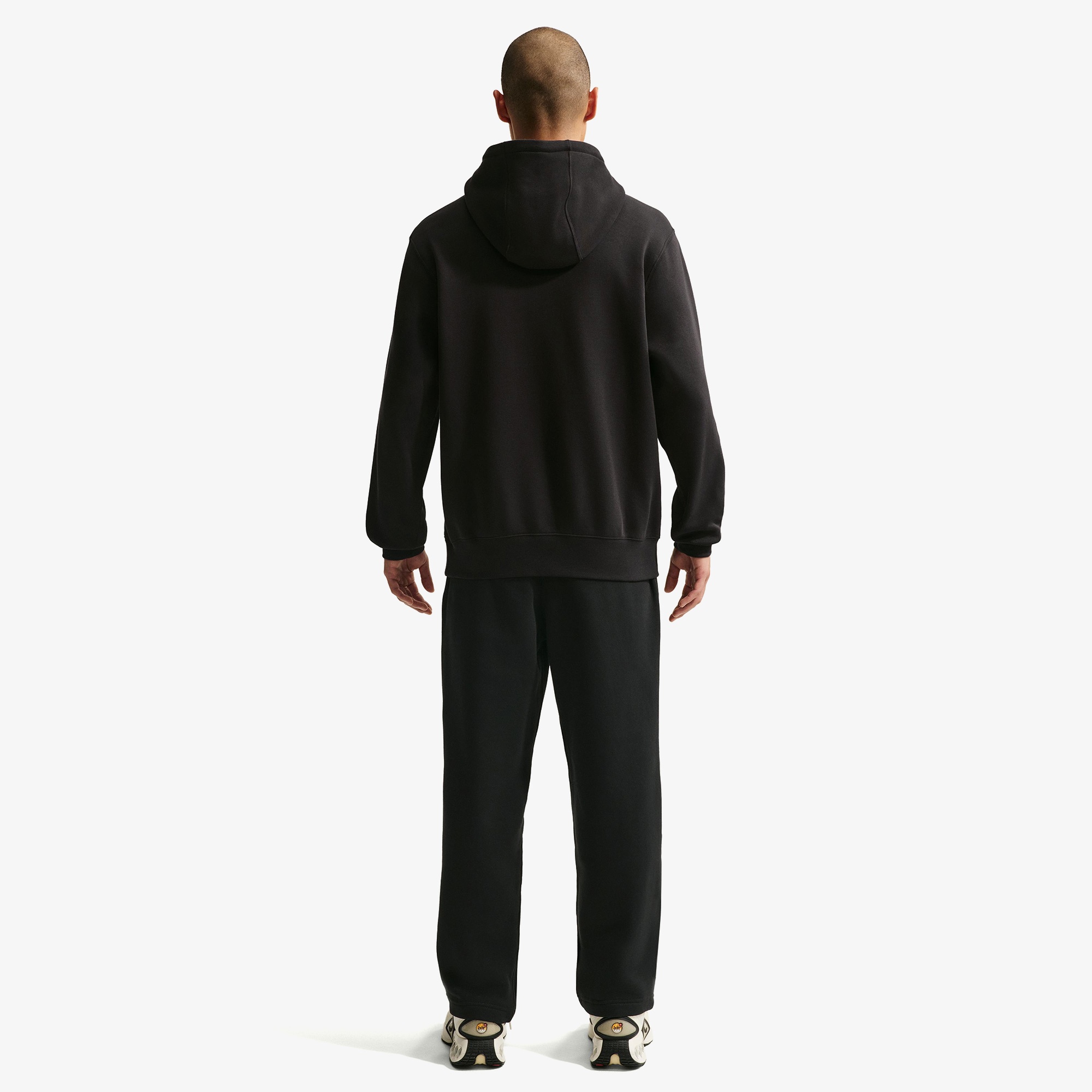 Nike Sportswear Club Erkek Siyah Hoodie