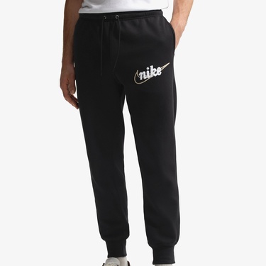  Nike Sportswear Club Jogger Erkek Siyah Eşofman Altı