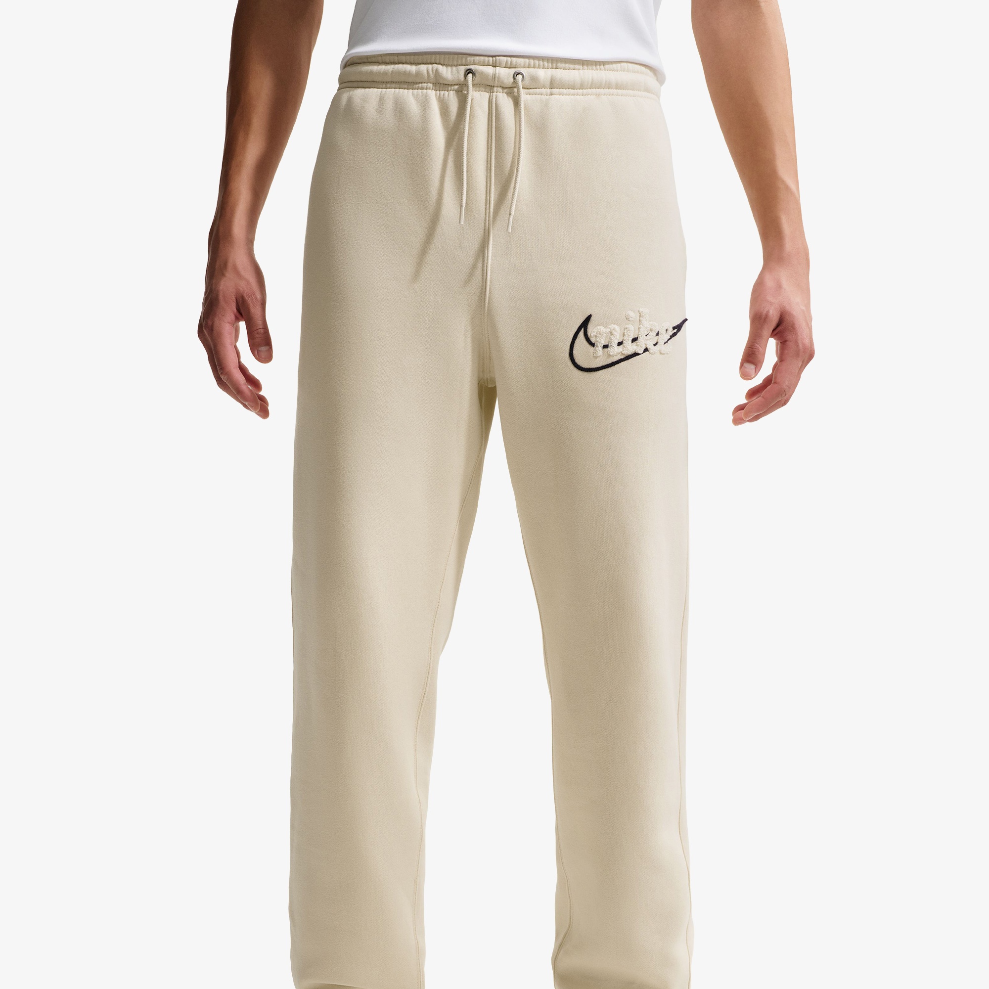 Nike Sportswear Club Jogger Erkek Krem Rengi Eşofman Altı