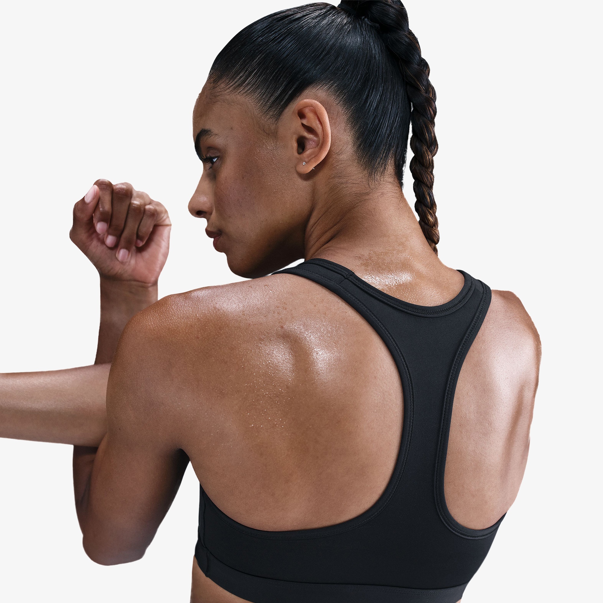 Nike Swoosh Kadın Siyah Bra