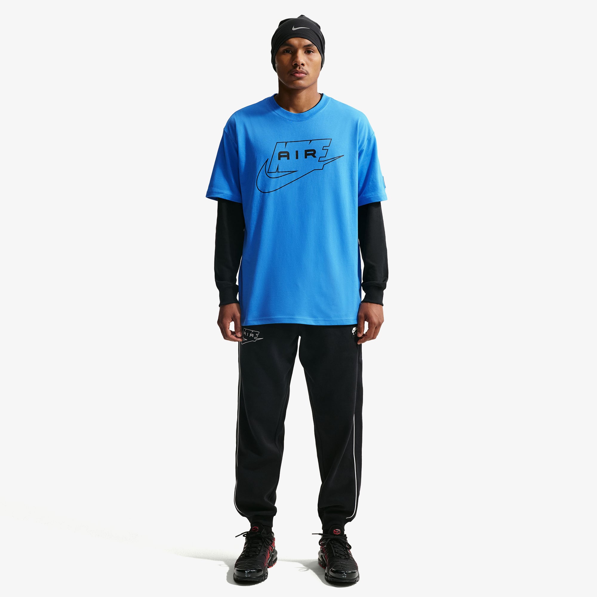 Nike Sportswear Erkek Mavi T-Shirt