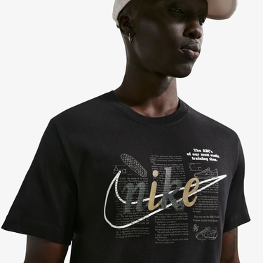  Nike Sportswear Celebrate Erkek Siyah T-Shirt