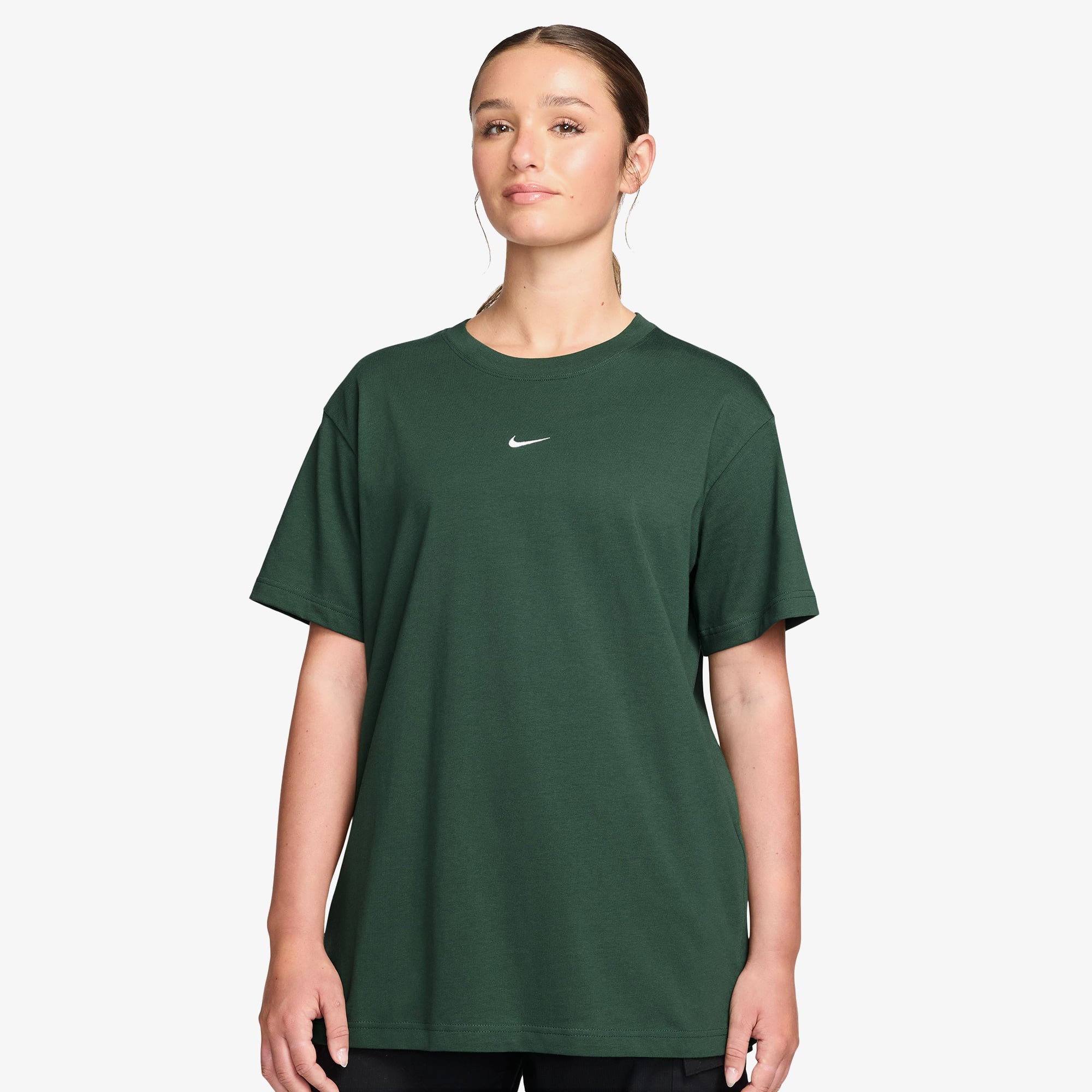 Nike Sportswear Classic Kadın Yeşil T-Shirt