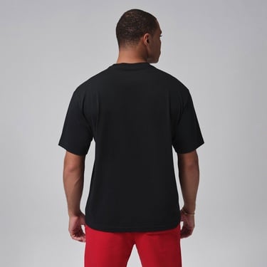 Jordan Sneaker Patch Erkek Siyah T-Shirt