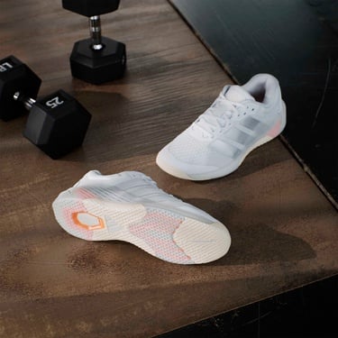  adidas Dropset 4 Trainer Unisex Beyaz Spor Ayakkabı