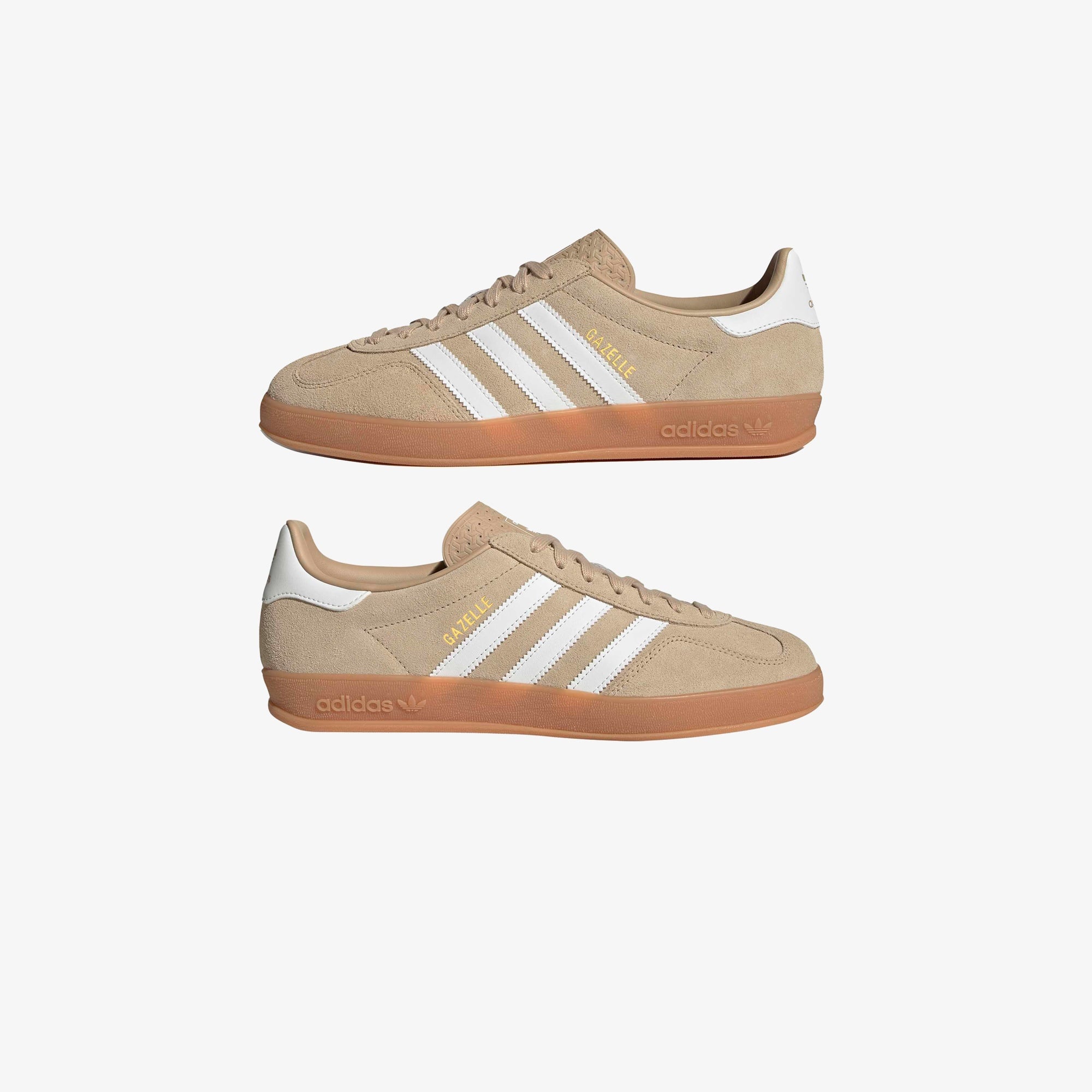 adidas Gazelle Indoor Unisex Bej Sneaker